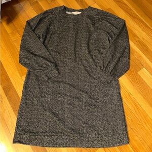 Cozy Gray Knit Dress